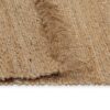 Handgewebter Teppich Jute  Natur - Image 3