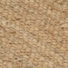 Handgewebter Teppich Jute  Natur - Image 5
