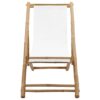 Liegestuhl Bambus und Canvas - Image 2