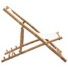 Liegestuhl Bambus und Canvas - Image 3