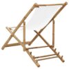 Liegestuhl Bambus und Canvas - Image 4