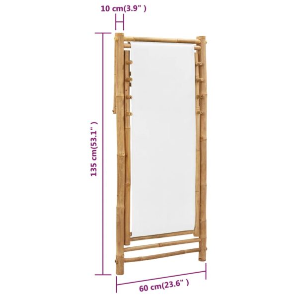 Liegestuhl Bambus und Canvas - Image 9