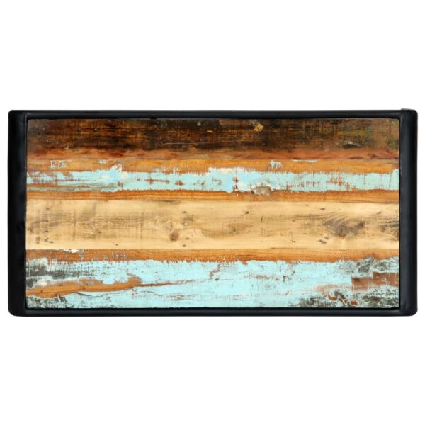 Esstisch 118x60x76 cm Altholz Massiv - Image 4