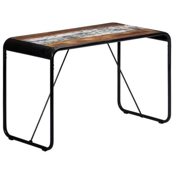 Esstisch 118x60x76 cm Altholz Massiv - Image 9