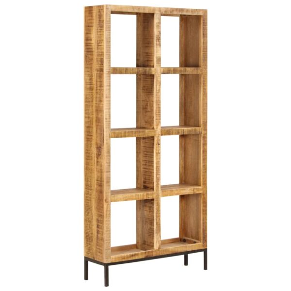 Bücherregal 80x25x175 cm Massivholz Mango - Image 11