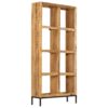 Bücherregal 80x25x175 cm Massivholz Mango - Image 3