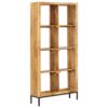Bücherregal 80x25x175 cm Massivholz Mango - Image 8