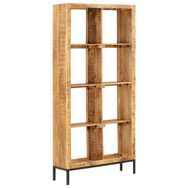 Bücherregal 80x25x175 cm Massivholz Mango - Image 8