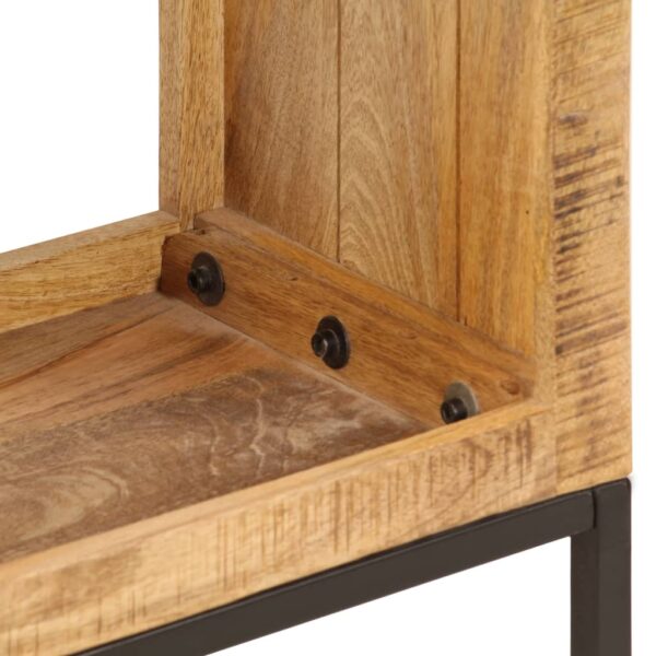 Bücherregal 40x30x175 cm Massivholz Mango - Image 5