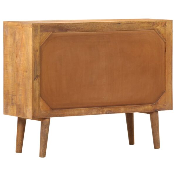 Sideboard mit Druckmustern 90×30×70 cm Massivholz Mango - Image 4