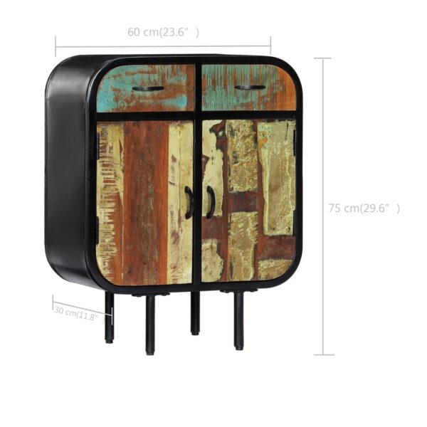 Sideboard 60x30x75 cm Altholz Massiv - Image 6