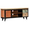 TV-Schrank 120x30x45 cm Altholz Massiv - Image 10