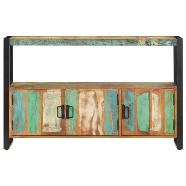 Sideboard 120x30x75 cm Altholz Massiv - Image 2
