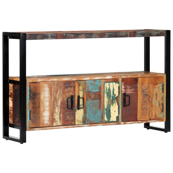 Sideboard 120x30x75 cm Altholz Massiv - Image 11