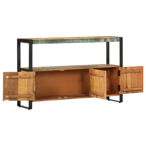 Sideboard 120x30x75 cm Altholz Massiv - Image 4