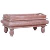 Couchtisch  90 x 50 x 40 cm Massivholz Mahagoni