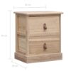 Nachttische 2 Stk. 38×28×45 cm Paulownia-Holz - Image 7