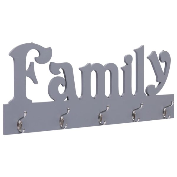 Wandgarderobe FAMILY  74 x 29,5 cm
