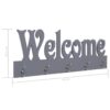 Wandgarderobe WELCOME  74 x 29,5 cm - Image 6