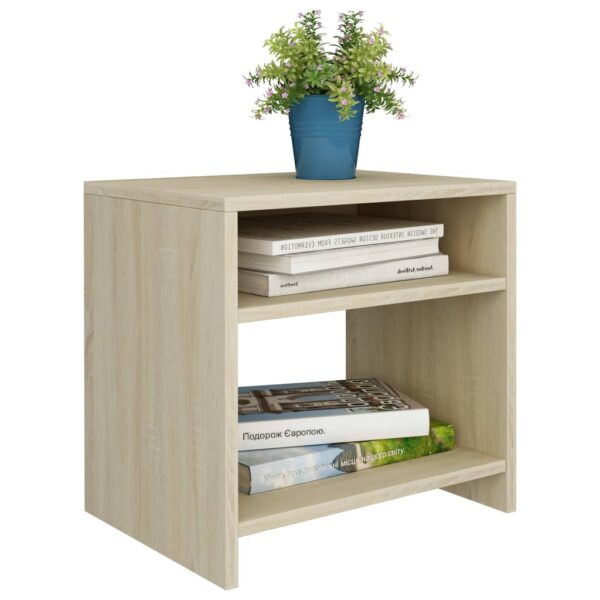Nachttisch Sonoma Eiche 40x30x40 cm Holzwerkstoff - Image 3
