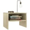 Nachttisch Sonoma-Eiche 40x30x30 cm Holzwerkstoff - Image 4