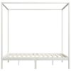 Himmelbett-Gestell  Massivholz Kiefer - Image 4