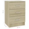 Nachttisch Sonoma Eiche 38x35x56 cm Holzwerkstoff - Image 6