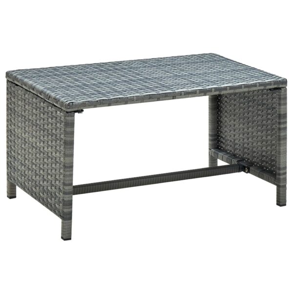 Couchtisch  70×40×38 cm Poly Rattan