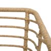 3-tlg. Bistro-Set Poly Rattan Eiche - Image 4