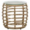 3-tlg. Bistro-Set Poly Rattan Eiche - Image 5