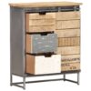 Sideboard 60 x 30 x 70 cm Mango-Massivholz - Image 3