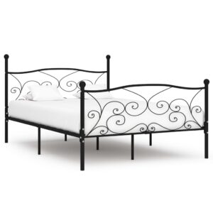 Bettgestell mit Lattenrost  Metall 140 × 200 cm