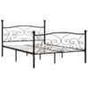 Bettgestell mit Lattenrost  Metall 140 × 200 cm - Image 2