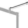Begehbare Duschwand mit Halbmattiertem ESG-Glas 100x195cm - Image 6