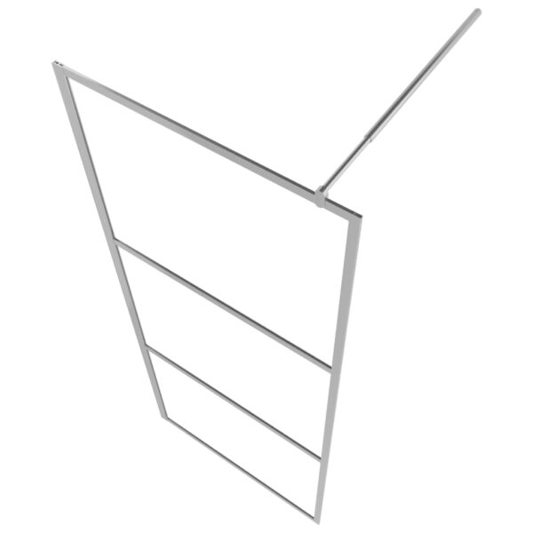 Begehbare Duschwand mit voll mattiertem ESG-Glas 80x195 cm - Image 4