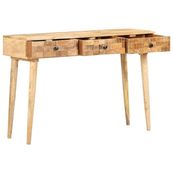 Konsolentisch 115x35x76 cm Massivholz Mango - Image 2