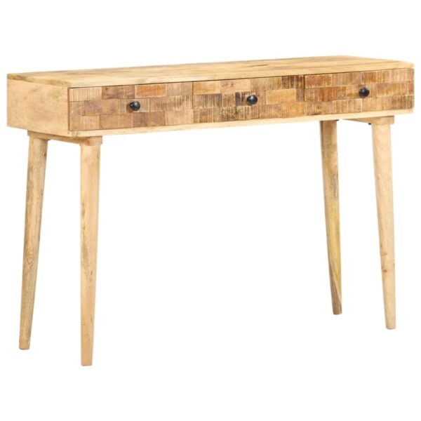 Konsolentisch 115x35x76 cm Massivholz Mango - Image 12