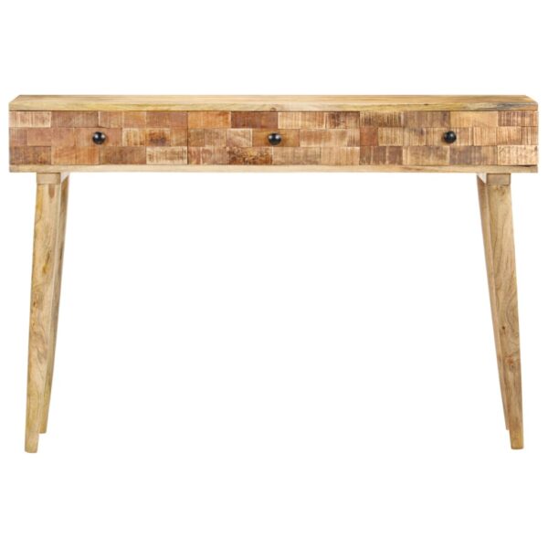 Konsolentisch 115x35x76 cm Massivholz Mango - Image 3