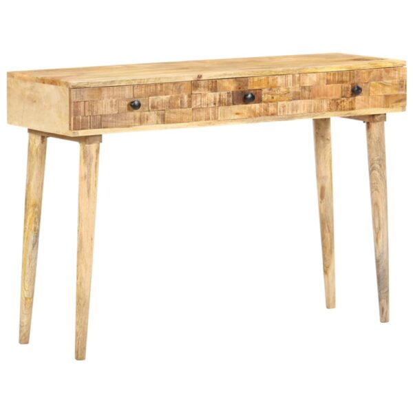 Konsolentisch 115x35x76 cm Massivholz Mango - Image 10