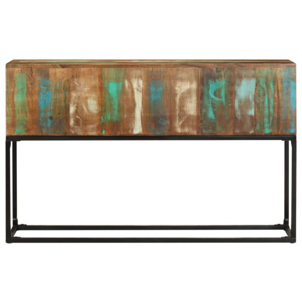 Konsolentisch 120x30x75 cm Altholz Massiv - Image 2