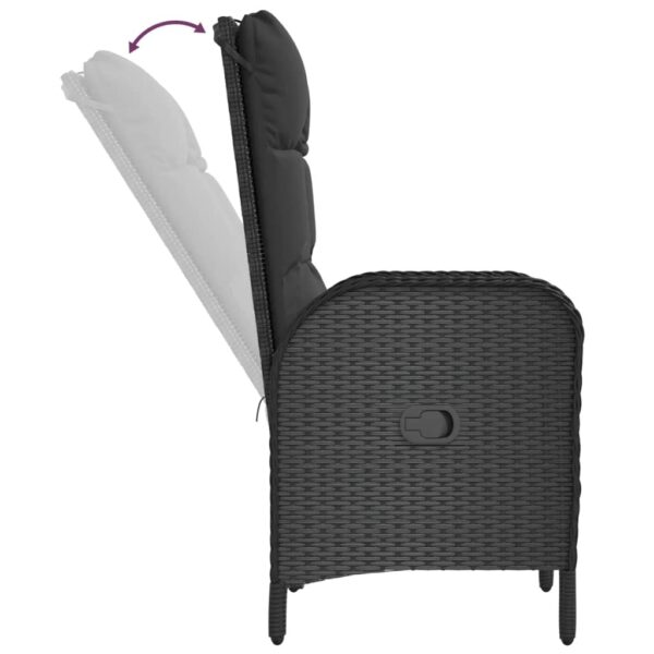 Gartenstühle 2 Stk. Poly Rattan - Image 8