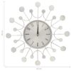 Wanduhr Silbern 40 cm Metall - Image 5