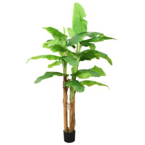 Künstlicher Bananenbaum mit Topf