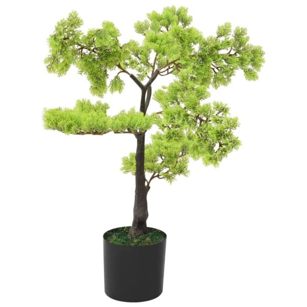 Künstlicher Bonsai Zypresse mit Topf