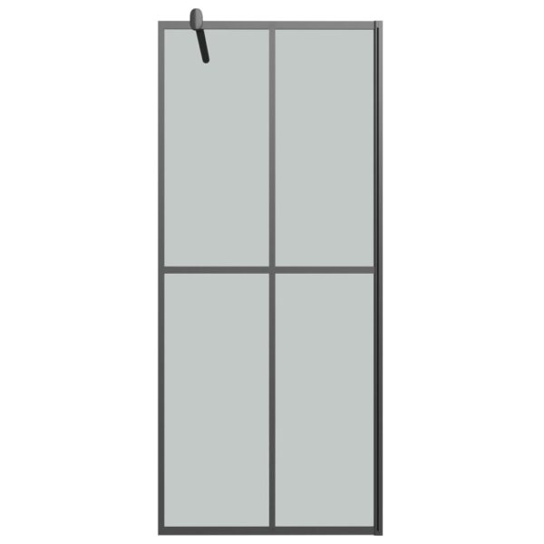 Duschwand für Walk-in Dusche 90x195 cm Dunkles Sicherheitsglas - Image 3