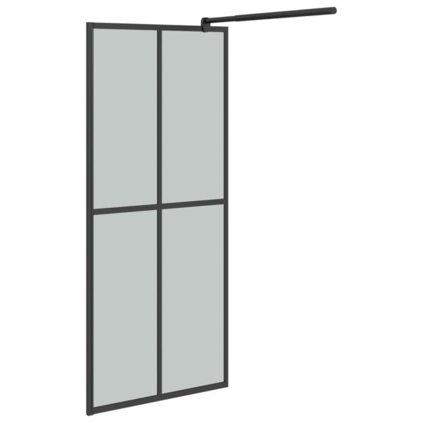 Duschwand für Walk-in Dusche 90x195 cm Dunkles Sicherheitsglas - Image 5