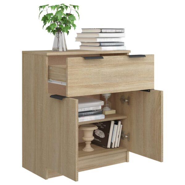 Sideboard Sonoma-Eiche 60x30x70 cm Holzwerkstoff - Image 4