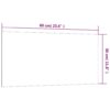 Magnettafel Wandmontage  60x30 cm Hartglas - Image 5