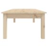 Couchtisch 110x50x30 cm Massivholz Kiefer - Image 4