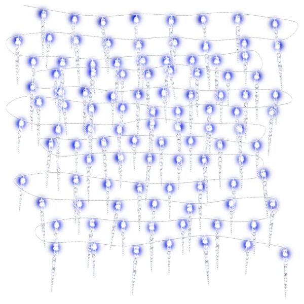 Eiszapfen-Lichterkette 200 LEDs  20 m Acryl PVC - Image 2